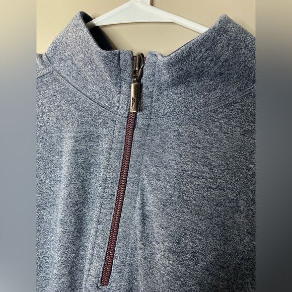 Tommy Bahama Reversible 1/3 zip pullover sweater Size L - Picture 3 of 8